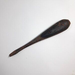 German Wood Handle Screwdriver flathead flat head wood perfect handle wooden